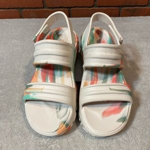 Hunter Bloom Marble Sandal Women’s Size 6